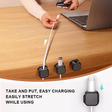 SEAMETAL10件車用集線器 整線器 固線器 充電線固定 夾線器 線路整理 線扣 線夾