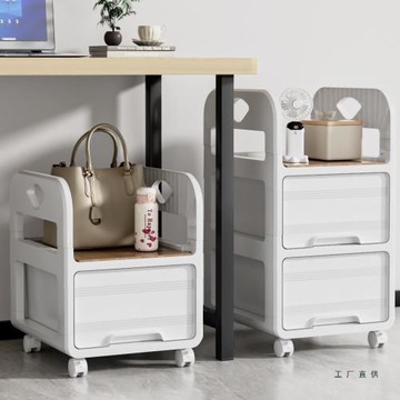 書包置物架可移動家用多層放書包小推車桌下收納柜書本收納架