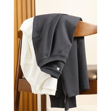 嬰兒般肌膚柔軟 高端莫代爾面料秋季圓領長袖t恤 男士百搭打底衫