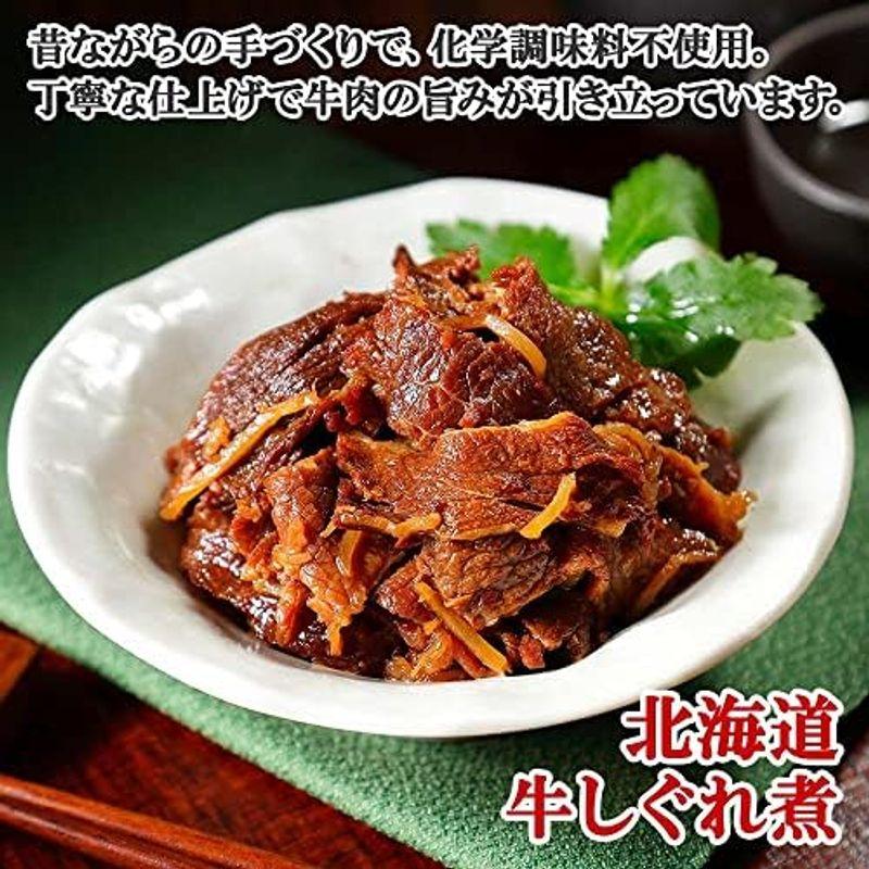 ギフト 牛肉しぐれ煮 佃煮 90g 2瓶 日本酒 180ml 2本 北国からの贈り物