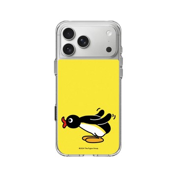 iPhone 17 Pro Max Clear Case（相機按鈕） 透明 - Pingu 企鵝家族 - Pingu - 你說什麼？！