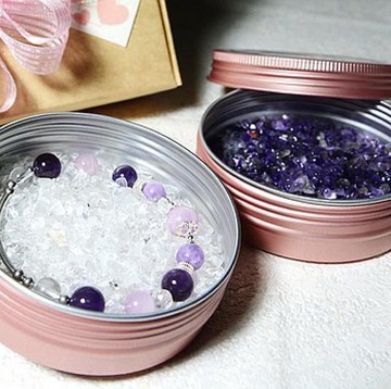 【微瑕特惠】水晶消磁淨化盒 l 消磁水晶 l 淨化水晶 l 收納水晶