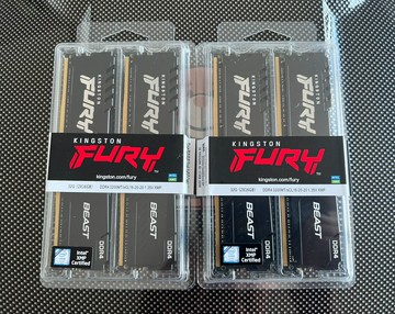 32G3600（16Gx2）3200 金士 頓ddr4 駭客神條 臺式機內存    組合【北歐居家生活】