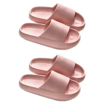 超厚底拖鞋  24cm  粉色