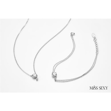 【d2 x Miss Sexy】銀手鍊 圓形  MB172