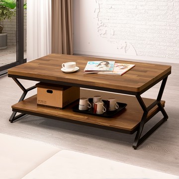 Homelike 喜家居工業風4尺大茶几(1723)-120x60x48cm