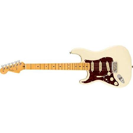 Fender エレキギター American Professional II Stratocaster(R) Left-Hand, Maple Fingerboard, Olympic White