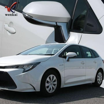 適用于21款卡羅拉Touring 旅行版改裝倒車反光后視鏡裝飾亮條