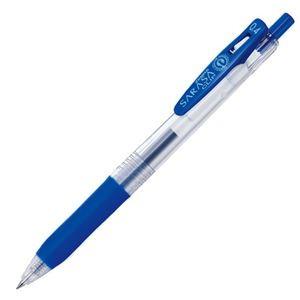 (まとめ) ゼブラ ゲルインクボールペン サラサクリップ 0.4mm 青 JJS15-BL 1本 〔×60セット〕