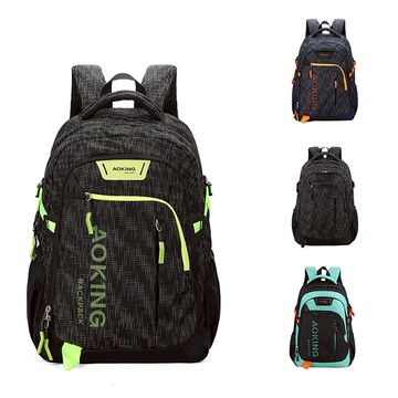 AOKING 多功能護脊重裝包  護脊專利 防潑水背包 可裝17吋筆電 電腦專用防震隔層