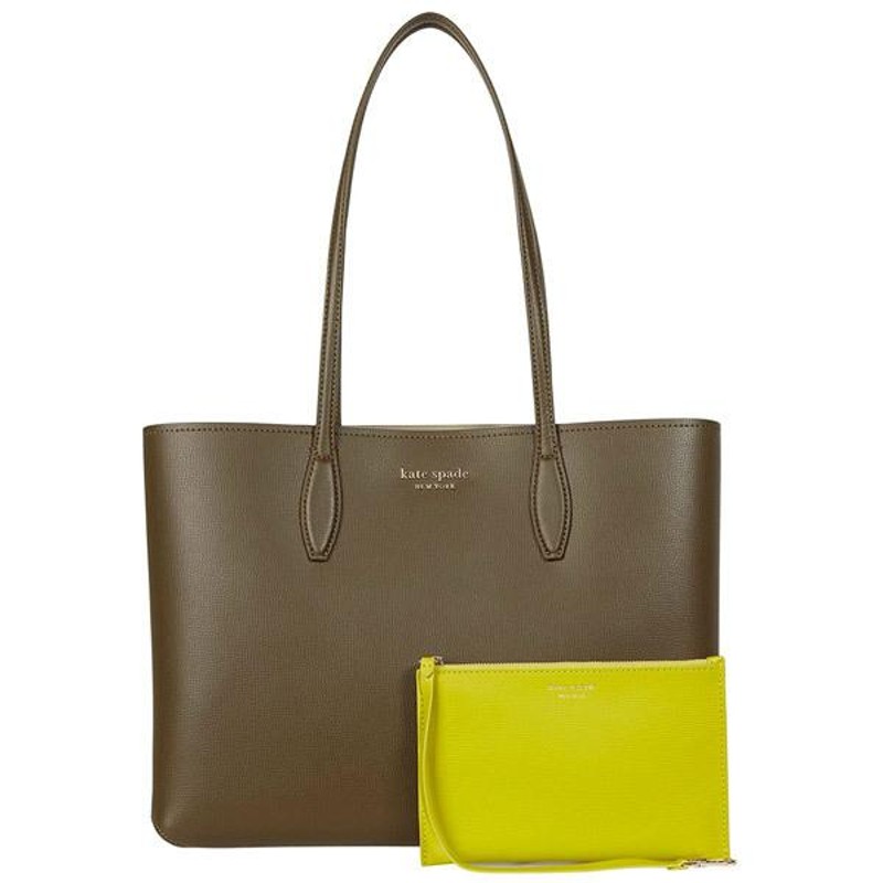 ケイトスペード トートバッグ Kate Spade pxr00297 ☆ all day large tote (DUCK GREEN) オールデイ  ラージ トート（ダックグリーン） | LINEブランドカタログ