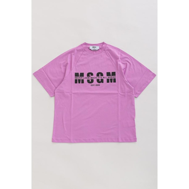 エムエスジーエム Tシャツ 半袖 丸首 クルーネック 2842MDM264 207498