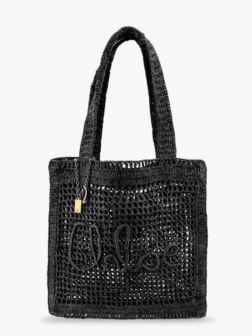 Summer banana rafia tote bag - CHLOE' - gender_Woman