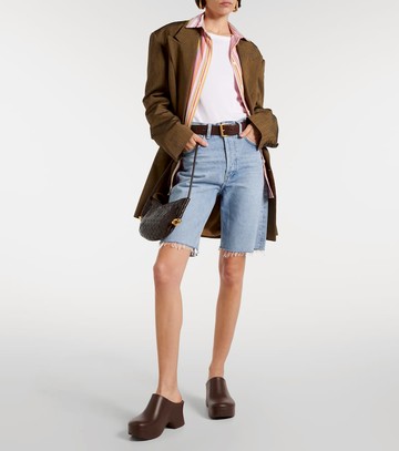 Agolde 90's mid-rise denim shorts