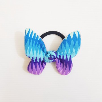 【漸層毛玻璃-淺紫】2021新款!!!  蝴蝶造型髮圈