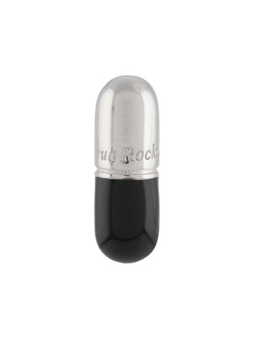 True Rocks - pill stud earring - men - Silver - One Size