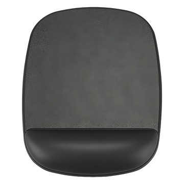 AIDATA 愛得他 人體工學矽膠護腕鼠墊 - 時尚設計 質感細膩 舒適護腕  黑色  1個