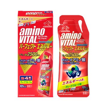 日本味之素aminoVITAL® aminoShot 胺基酸能量飲 (45公克 * 4包)