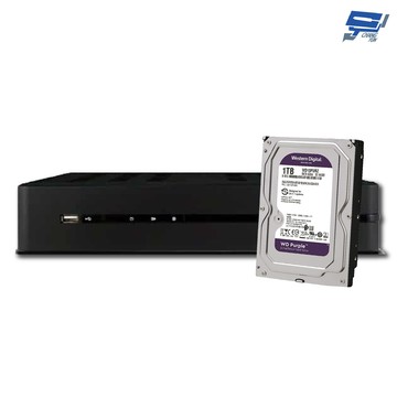 昌運監視器 icatch 可取 kmq-0428eu-k 4路 數位錄影主機+wd1tb