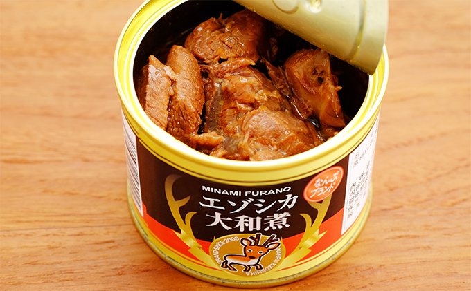 エゾシカ肉の缶詰3種セット(各2缶)