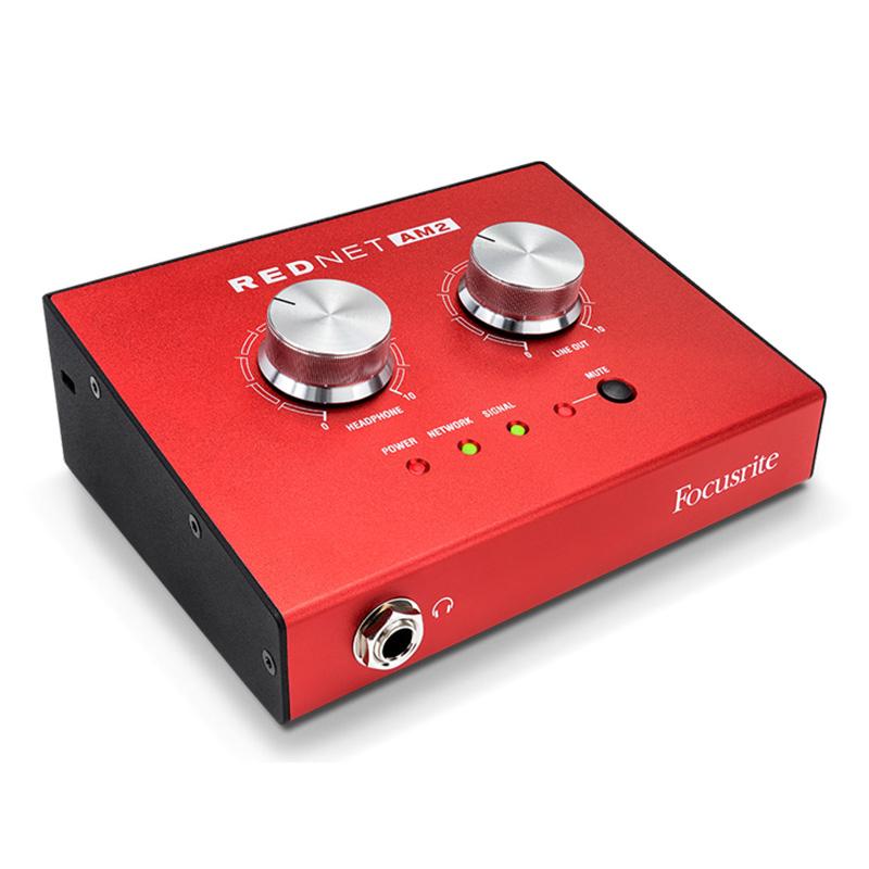 FOCUSRITE RedNet AM2 DANTEデバイス 安心の日本正規品！