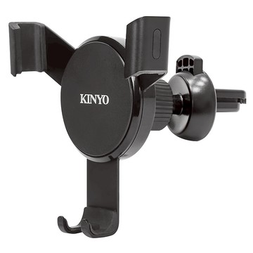 Kinyo 重力式冷氣出風口車架  黑色  1個