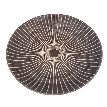 湯皿  黑色 + 白色  1個