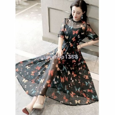 レディース 蝶柄 ワンピースの通販 253件の検索結果 Lineショッピング