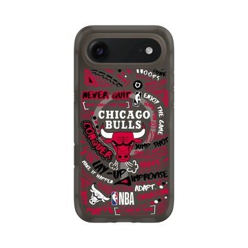 iPhone Air AirX 本質黑 - NBA - 塗鴉系列-芝加哥公牛 Chicago Bulls - Graffiti