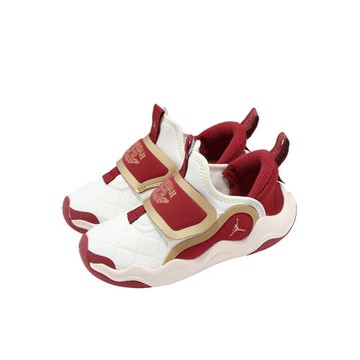 Nike 休閒鞋 Jordan 23/7.2 Easyon SE PS 中童 新年 CNY 紅金 魔鬼氈