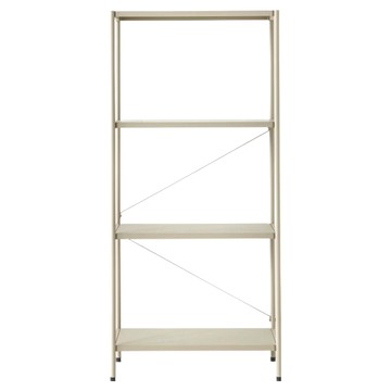 HOLA 和樂家居 伊登鐵製烤漆四層架 11.58kg  60 x 37 x 129.2cm  杏色