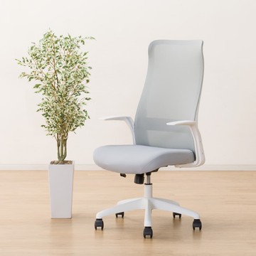 電腦椅 事務椅 辦公椅 OC105 GY/WH NITORI宜得利家居