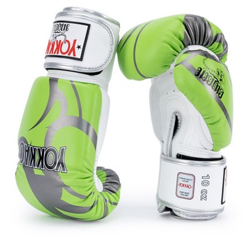 Yokkao 小丑拳擊手套 黃綠 FYGL-71-7