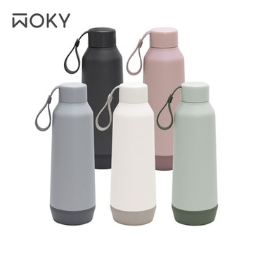 【WOKY 沃廚】TIKO輕芯鈦陶瓷保溫杯500ml(5色可選)