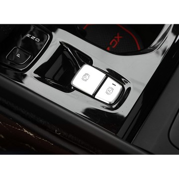 ~歐力斯~富豪 VOLVO 19-24年 XC40 手煞車按鍵貼 電子手煞車按鍵貼片 中控按鍵貼片 按鍵裝飾貼