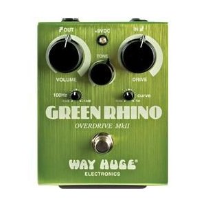 Way Huge Electronics Green Rhino MkII Overdrive Guitar Effects Pedal