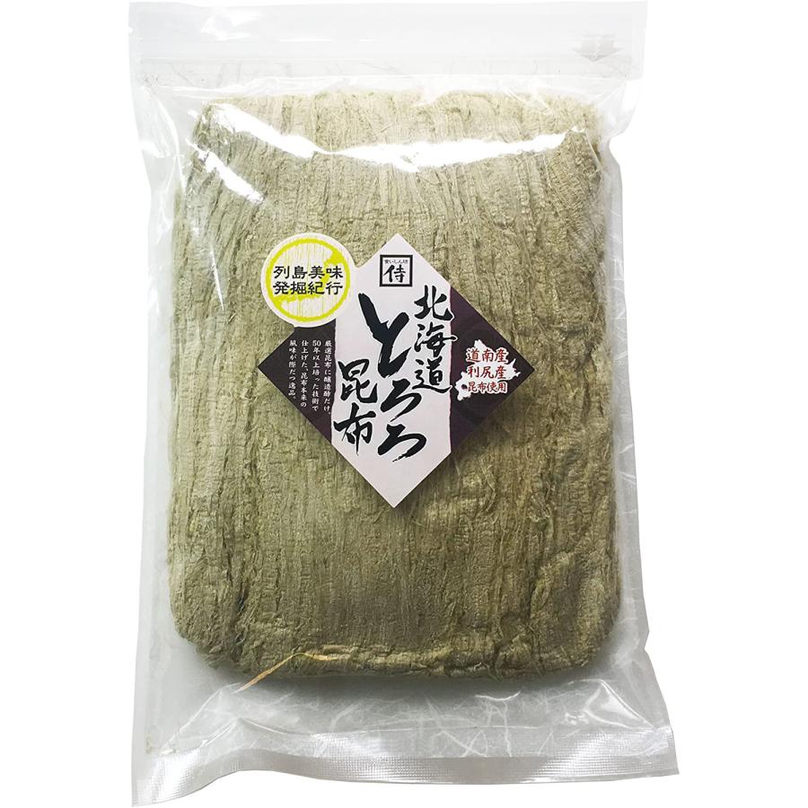 食いしん坊侍 北海道とろろ昆布 徳用150g (無添加)×4個