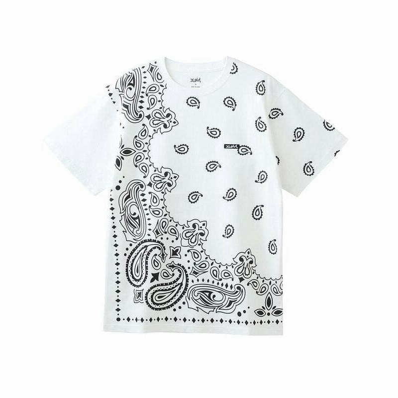 エックスガール X-GIRL BANDANA S/S TEE Ｔシャツ 半袖 バンダナ柄