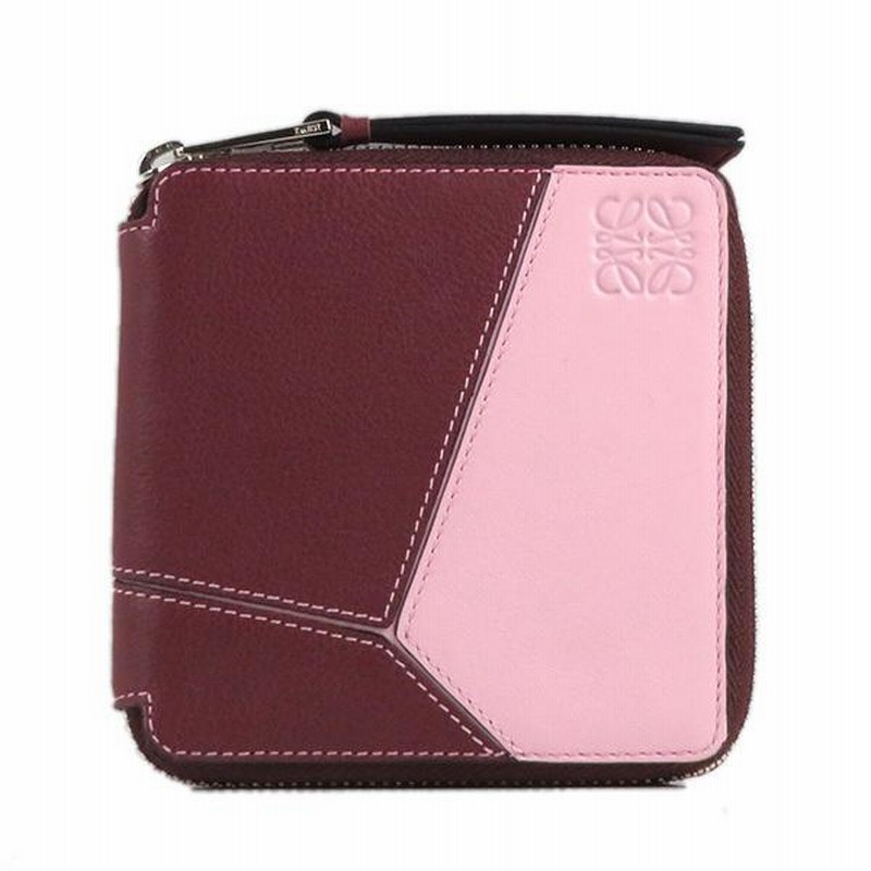 LOEWE ロエベ PUZZLE SQUARE ZIP WALLET パズル スクエア ジップ