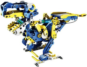 Erekit【日本代購】機器人 12種變形 太陽電池水壓DIY兒童科學玩具JS 6215