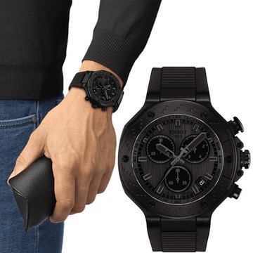 TISSOT 天梭錶 T-Race Quartz Chronograph 競速運動腕錶 男錶 手錶 聖誕節 禮物- T1414173706100