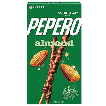樂天LOTTE PEPERO巧克力棒-杏仁/10盒/封