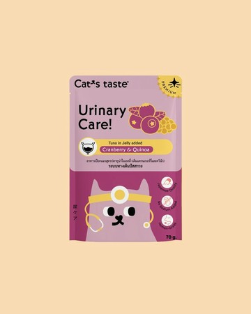 Cat's Taste 吞拿魚小紅莓藜麥啫喱濕貓糧 針對泌尿系統用