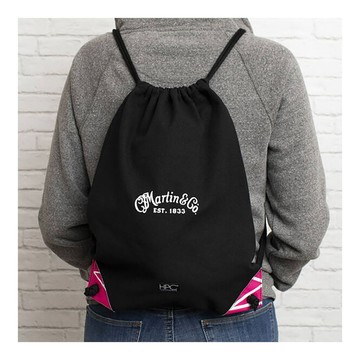 Martin Earth Bag 環保束口背包 束口袋 馬丁 logo 黑色 後背包【黃石樂器】