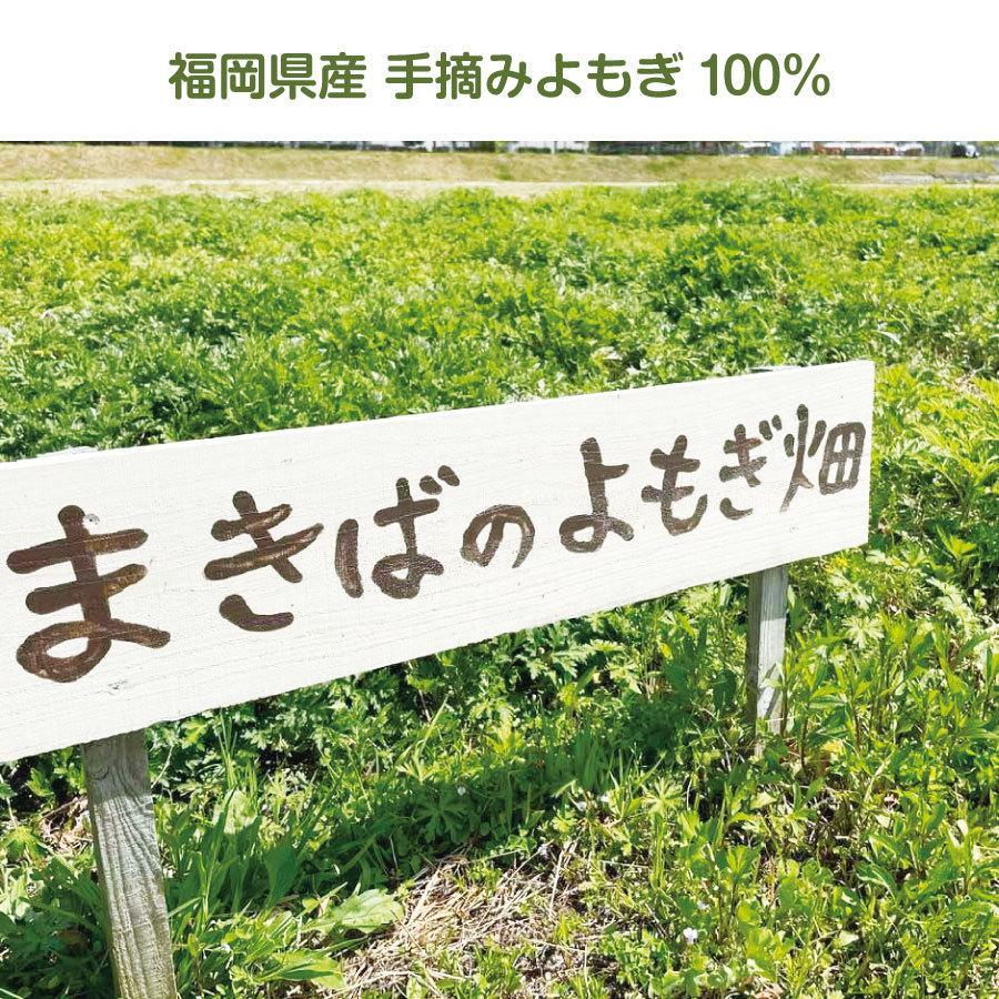 冷凍）よもぎあん餅　杵つき餅　福岡県産手摘みよもぎ　雑煮　焼き餅（6個入×2）