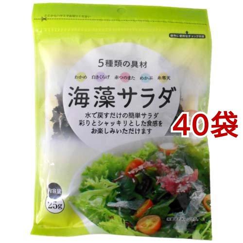 5種類の具材 海藻サラダ 25g*40袋セット
