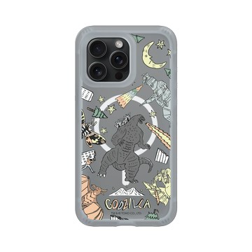iPhone 15 Pro Max AirX 流變灰 - 哥吉拉 Godzilla - 插畫哥吉拉