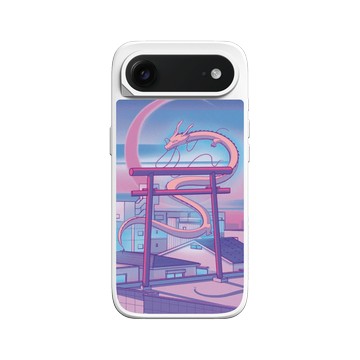 iPhone Air SolidX 白 - Denise Rashidi (Surudenise) - Pastel Dragon 粉彩世界の龍