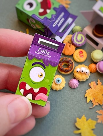 甜蜜萬聖節套裝 2 ps 盒裝比例 1:12