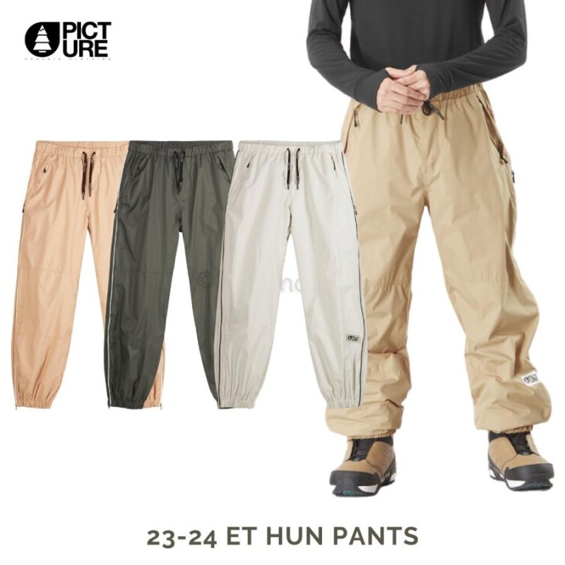 23-24 PICTURE ORGANIC CLOTHING ET HUN PANTS メンズ パンツ ジョガー 